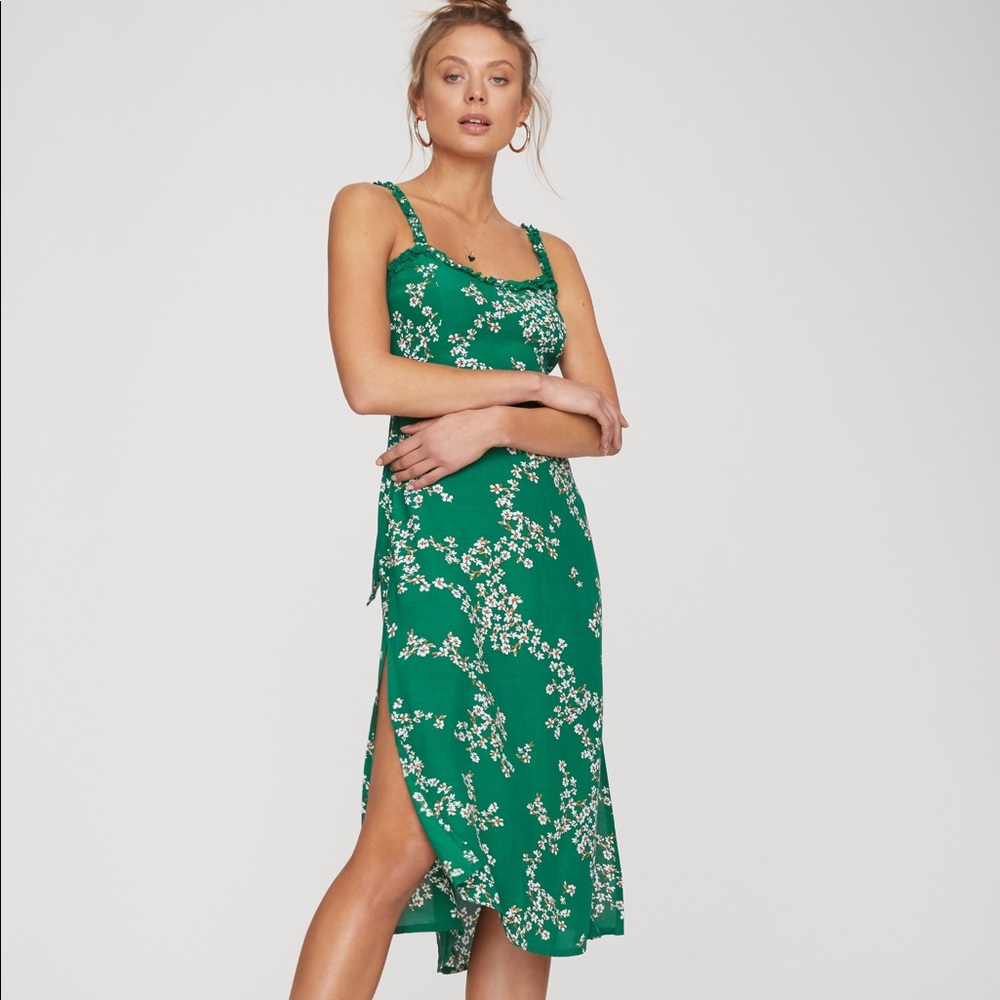 Faithfull the brand floral print estel dress